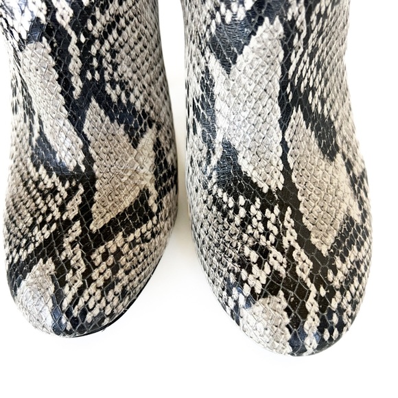 Cole Haan Glenda Snake Embossed Boots 5.5 - Picture 10 of 15